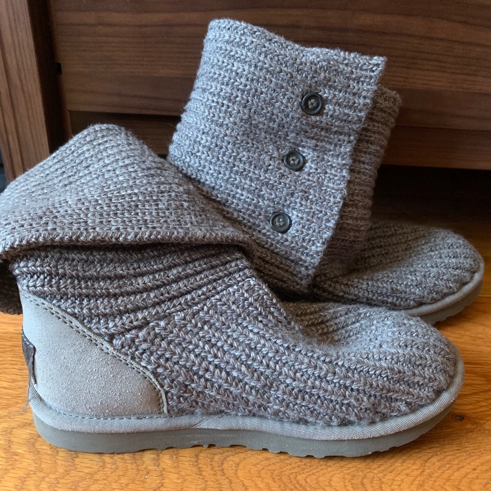Ugg Australia classic cardy boot grey
